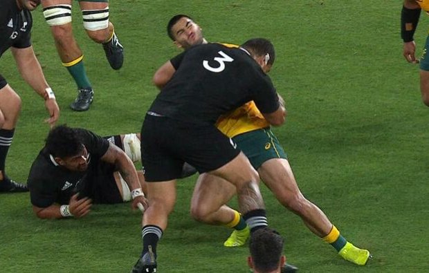 Watch All Black Ofa Tu'ungafasi Sent Off For High Shot On Wallaby ...