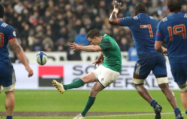 Sexton Loop Shape Rugby On This Day in 2018, Last-gasp Sexton drop-goal stuns France | Ultimate ...