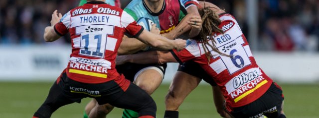 Play-off fever hits Quins and Gloucester as they battle it out at Twickenham