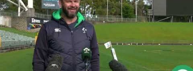 Andy Farrell Press Conference | North Harbour, Auckland