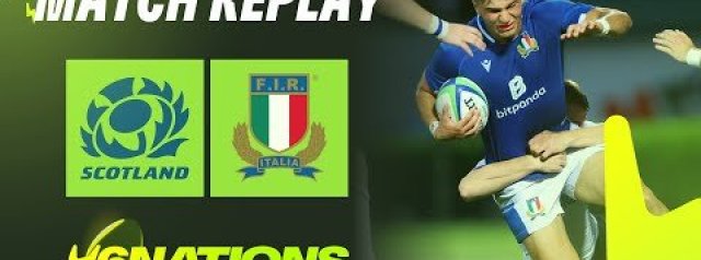 MATCH REPLAY | Scotland v Italy | U20 Six Nations Summer Series
