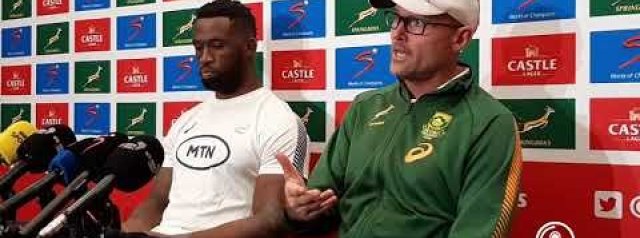 SPRINGBOKS: Full post match press conference after win over Wales in first test