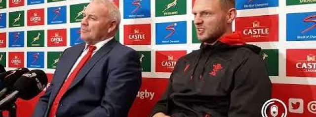 Wales press conference after 1st test loss to Springboks