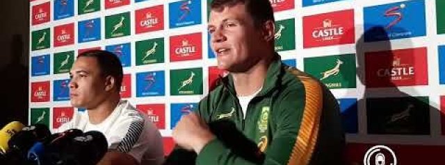 SPRINGBOKS: Elrigh Louw on his debut (English and Afrikaans)