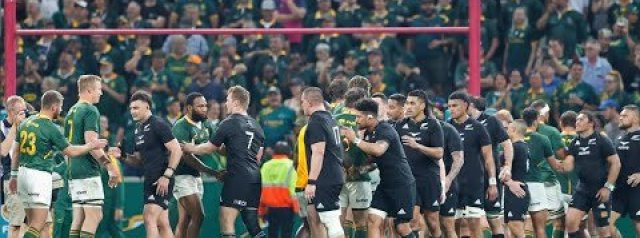 Relive the Springboks' 26-10 win against the All Blacks with isiXhosa commentary