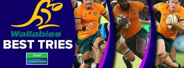 Wallabies Best Tries | The Rugby Championship 2022