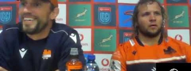 URC: Edinburgh post match after loss to the Stormers - Mike Blair and Pierre Schoeman