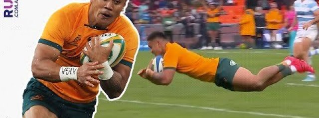 Len Ikitau Highlights | The Rugby Championship 2022