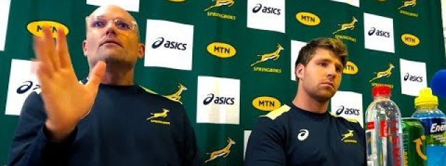 Watch: Press Conference: Jacques Nienaber before England