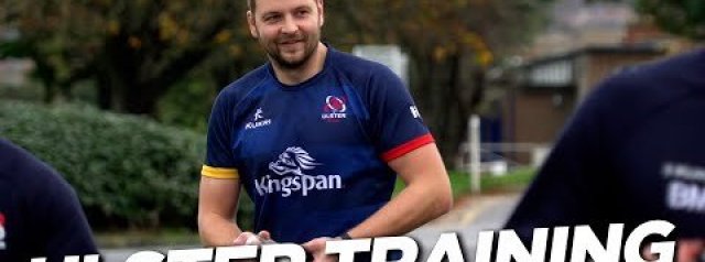 Iain Henderson's back | Ulster Rugby training this week