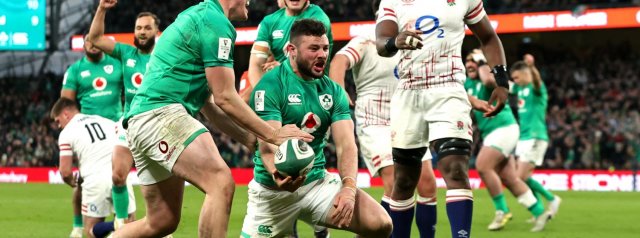 Farrell's side land Grand Slam in fitting Six Nations send-off for Sexton