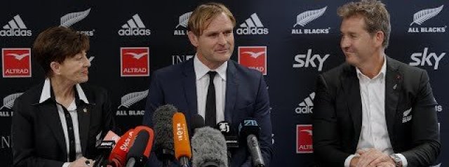 PRESS CONFERENCE | Scott Robertson appointed All Blacks Head Coach from 2024