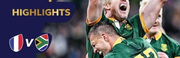 VIDEO HIGHLIGHTS: France v South Africa | Ultimate Rugby Players, News ...