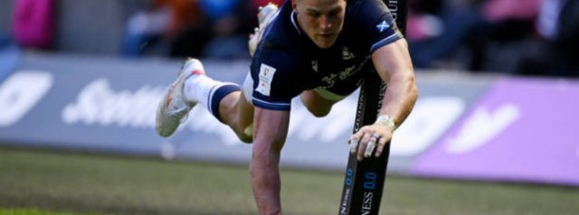 Van der Merwe hat-trick seals Calcutta cup for Scotland