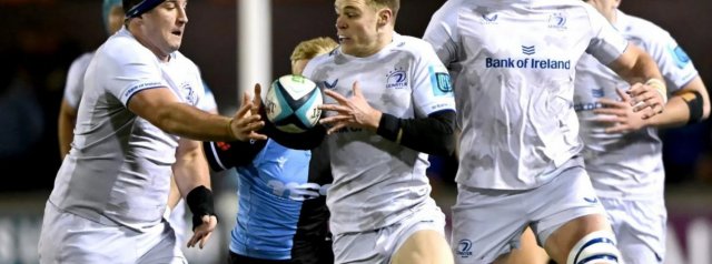 Leaders Leinster overcome battling Cardiff to claim Arms Park win