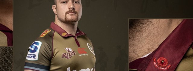 Queensland Reds unveil 2024 Anzac jersey