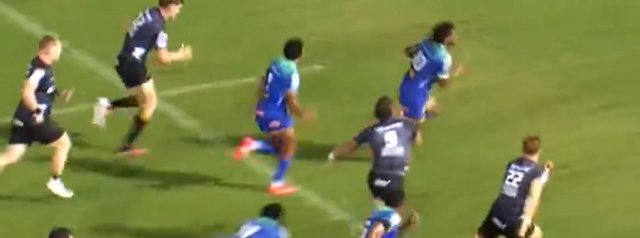 WATCH: The Drua respond with a try