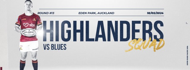 Highlanders name team for GordonHunter Memorial Trophy clash