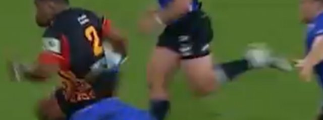 WATCH | Samisoni Taukei'aho scores on 100th cap