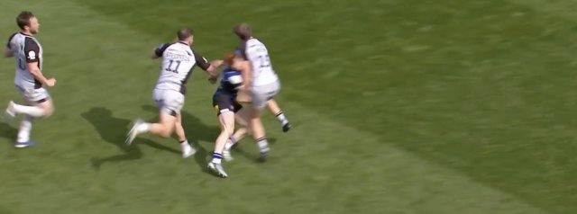 Falcons down to 14 after red card