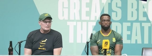 Erasmus and Kolisi reflect on Wembly win | Press Conference