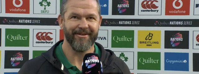 Andy Farrell ahead of the Japan game