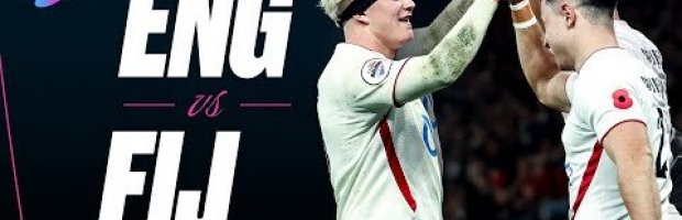VIDEO HIGHLIGHTS: England v Fiji | Ultimate Rugby Players, News ...