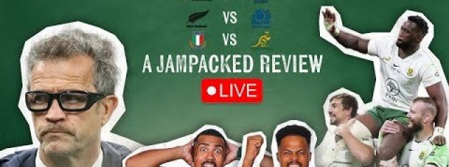 Springboks Beat France with 14 Men!