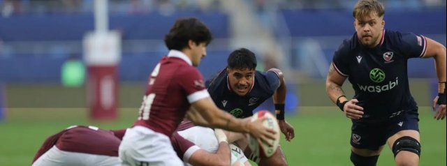 Early lead slips away from Men's Eagles in physical battle against Georgia