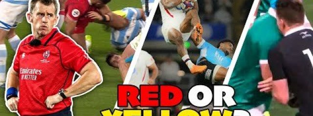 What happens if you kick a rugby player in the face? | Whistle Watch