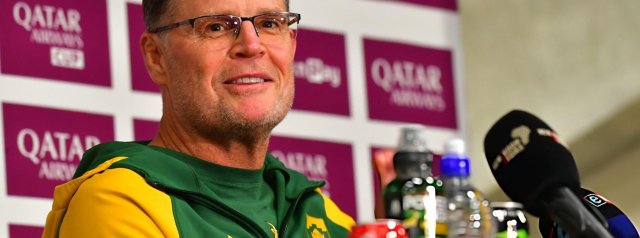 Rassie speaks to the media ahead of Italy clash