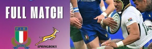 Highlights | Italy vs South Africa