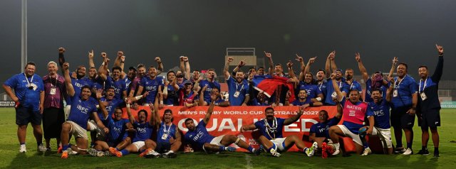 Samoa have secured qualification for Men’s Rugby World Cup 2027