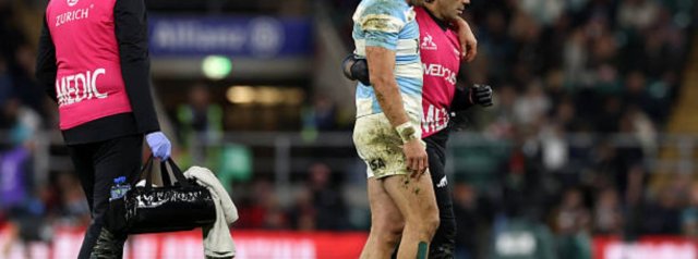 Juan Cruz Mallia suffers a torn ACL due to Tom Curry's controversial late tackle