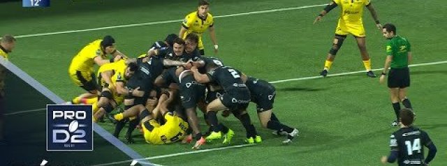 PRO D2 Saison 2025-2026 J12 - Resume. Provence Rugby - US Carcassonnaise