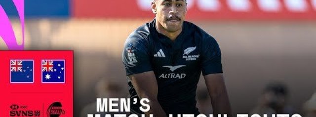 New Zealand v Australia | HSBC SVNS Dubai 2025 | Men's Highlights
