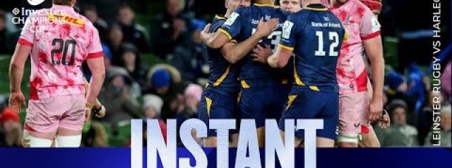 Leinster Rugby v Harlequins | Champions Cup Highlights