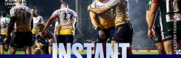 VIDEO HIGHLIGHTS: Leicester Tigers v Leinster Rugby
