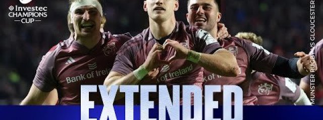 Munster v Gloucester Rugby | Champions Cup Highlights