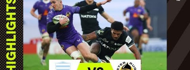 Racing 92 v Exeter Chiefs | EPCR Challenge Cup Highlights