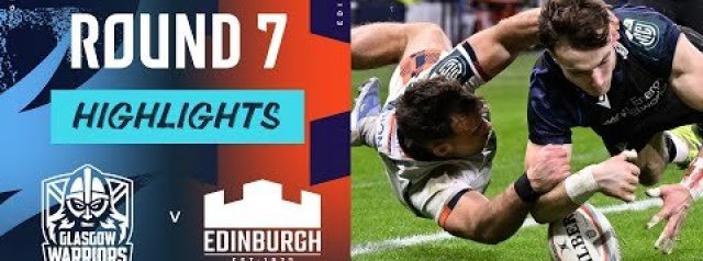 Glasgow vs Edinburgh | Highlights | Round 7 | URC 2025/26