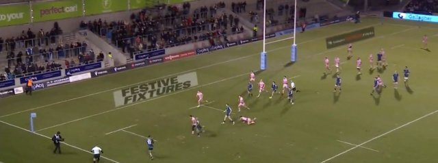 Great reply from Sale as Wills goes over