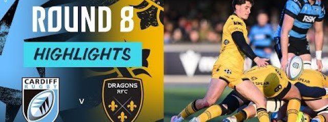 Cardiff Rugby v Dragons RFC | Highlights | Round 8 | URC 2025/26