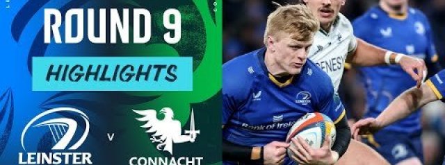 Leinster v Connacht | Highlights | Round 9 | URC 2025/26
