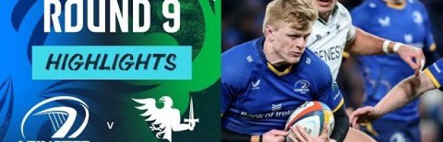 Leinster v Connacht | Highlights | Round 9 | URC 2025/26