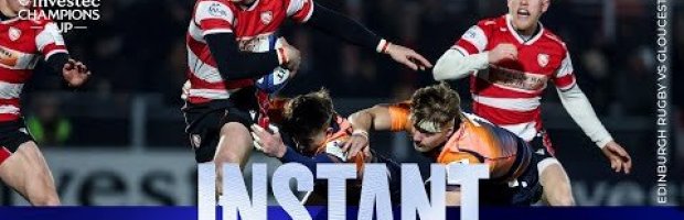 HIGHLIGHTS | Edinburgh Rugby v Gloucester Rugby