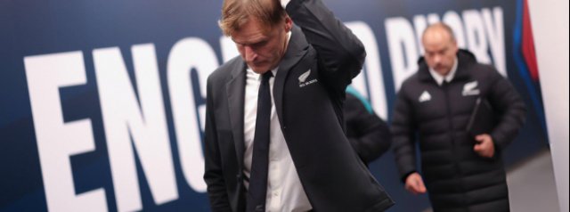 Scott Robertson departs as All Blacks head coach