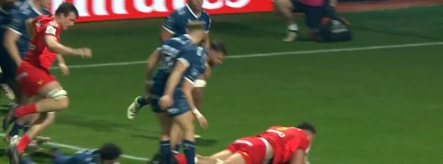 Toulouse score within 2 minutes against Sale Sharks
