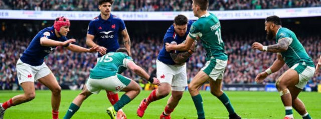 Last 5 battles between France and Ireland