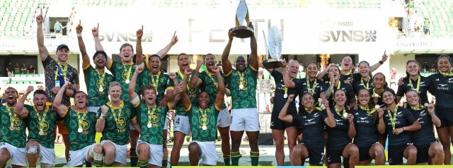 New Zealand and South Africa add Perth gold to their HSBC SVNS collections